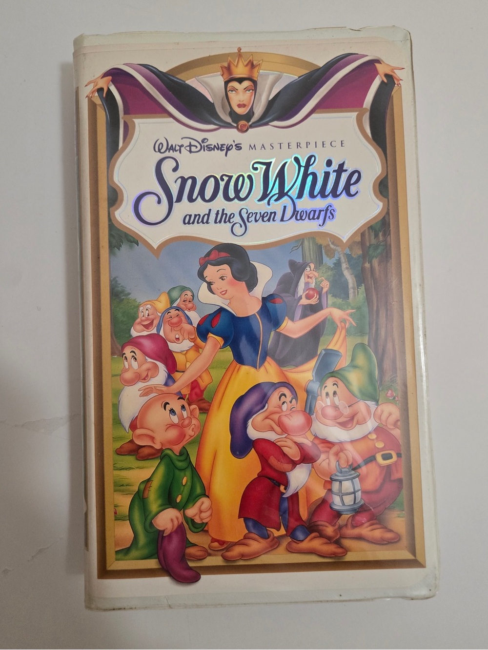 Disney Snow White and the Seven Dwarfs VHS Walt Disney Masterpiece Black Diamond